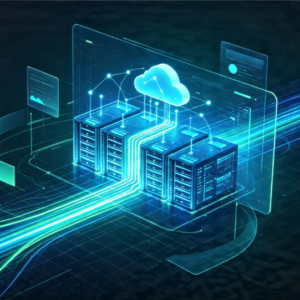Cloud Data Center Preview Website Template