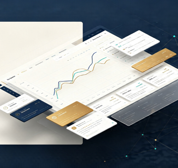 Corporate Investor Relations Website Page