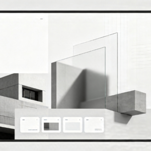 Architecture Design Studio Website Layout