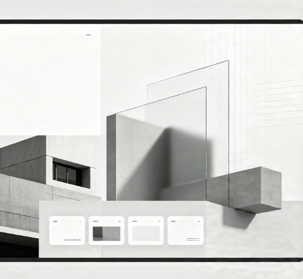 Architecture Design Studio Website Layout