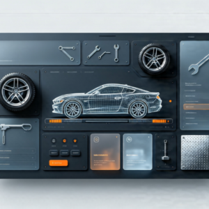 Automotive Service Center Website Template
