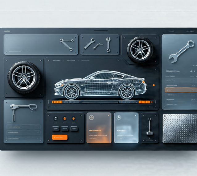 Automotive Service Center Website Template